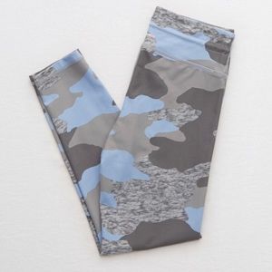 aerie blue camo leggings!